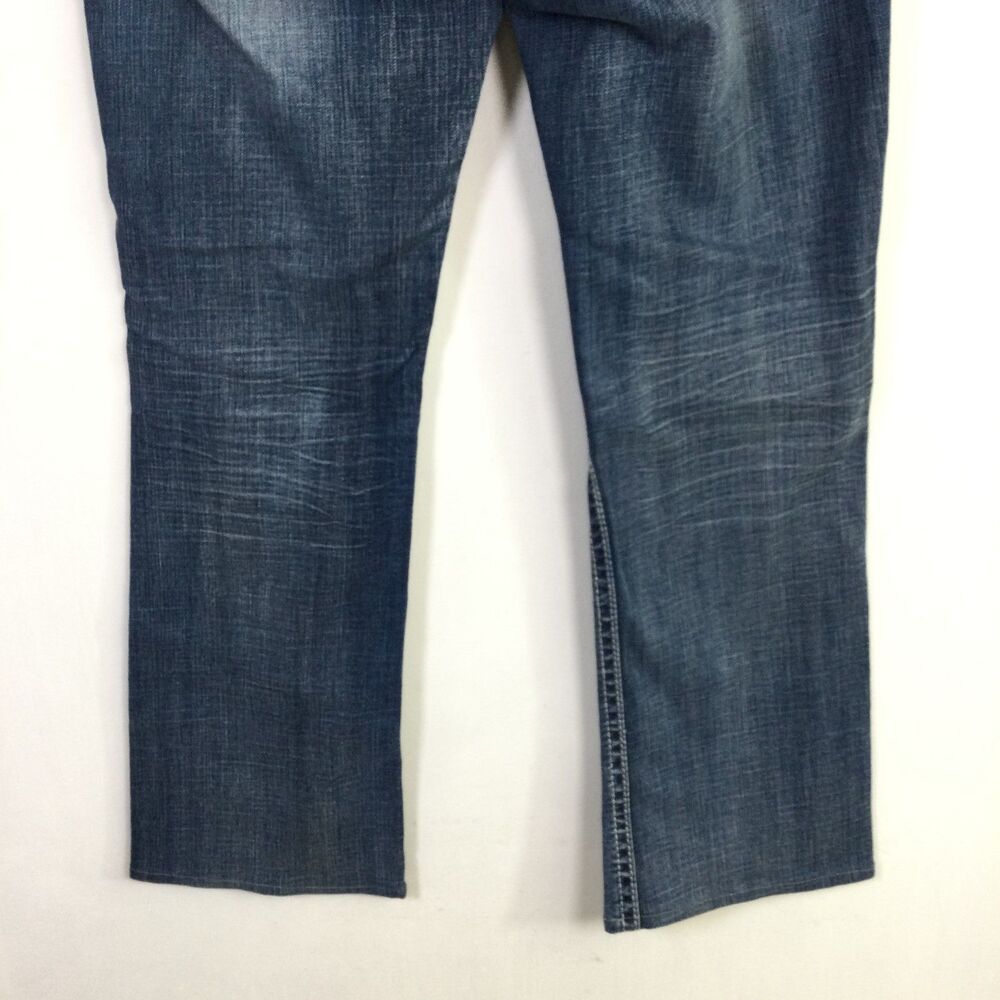 Rock Revival Womens Sasha Easy Bootcut Jeans Mid-Rise Stretch Denim Blue Size 32 - Picture 10 of 16
